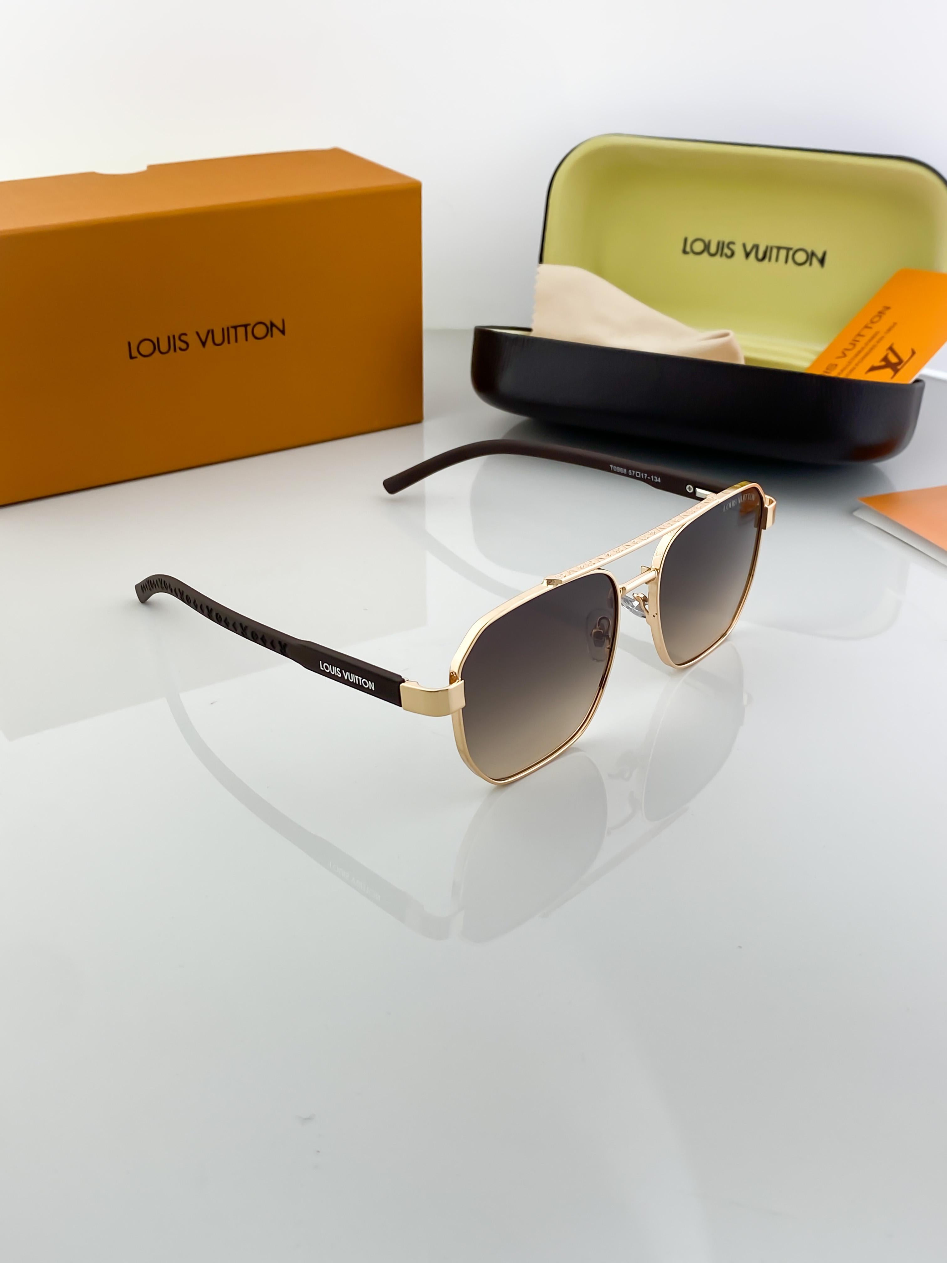 LO_UI_S VUI_TTO_N GOLD BROWN 0968 B