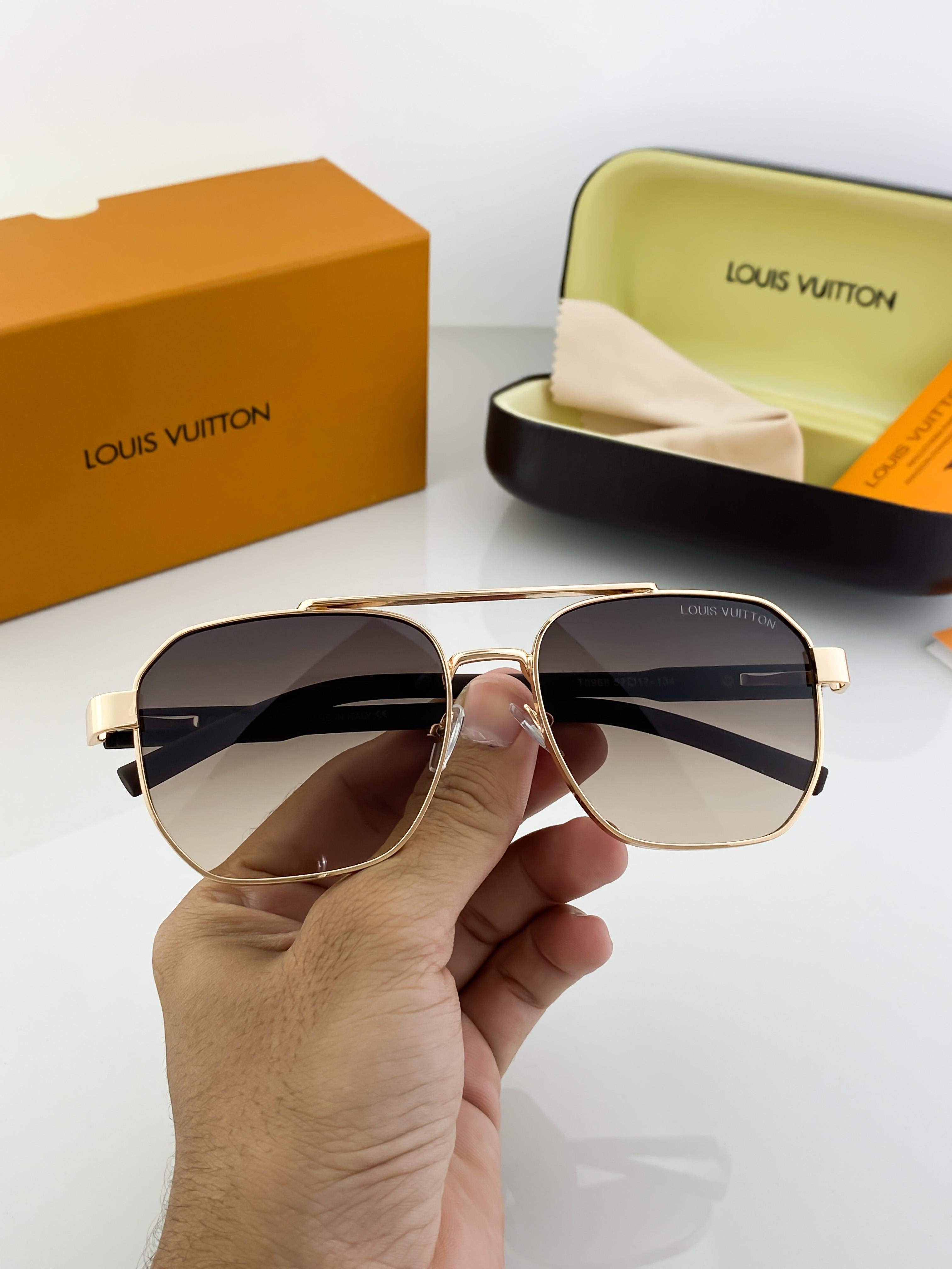 LO_UI_S VUI_TTO_N GOLD BROWN 0968 B